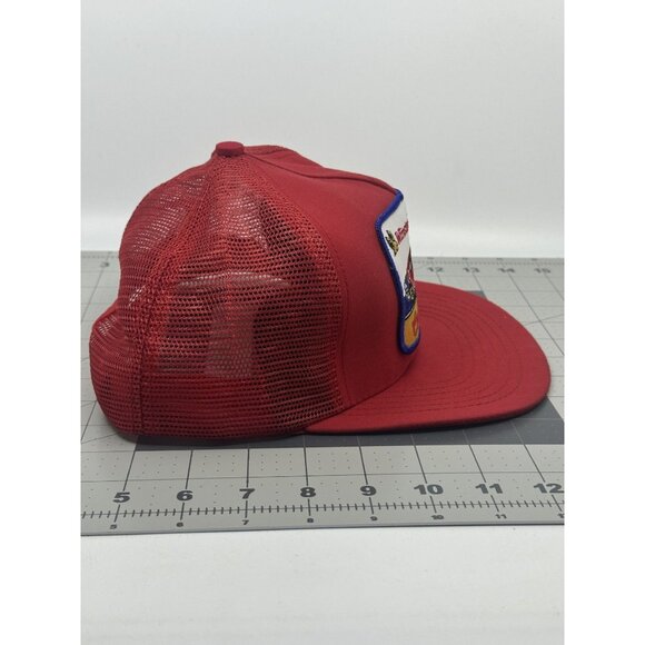 VTG Bill Elliott Winston Cup Champion 1988 Coors #9 Snapback Hat Embroidered Red - Picture 7 of 7